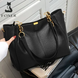 حقيبة كروس بودي نسائية جلد من FOXER