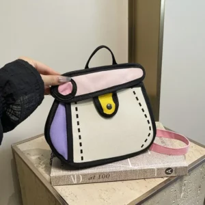 حقيبة كروس بودي نسائية بسلسلة